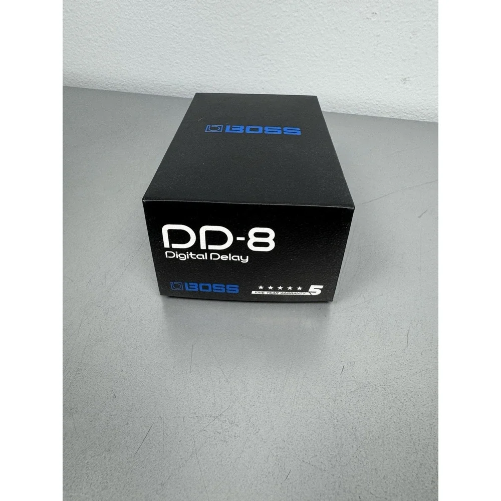 Boss DD-8 Digital Delay Electric Guitar Effects Pedal w/ Box And Papers